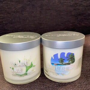 NWT Scentsational Natural Soy Candles - Set of 2